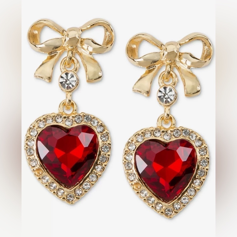 NWT Charter Club heart earrings ❤️💕♥️💙
